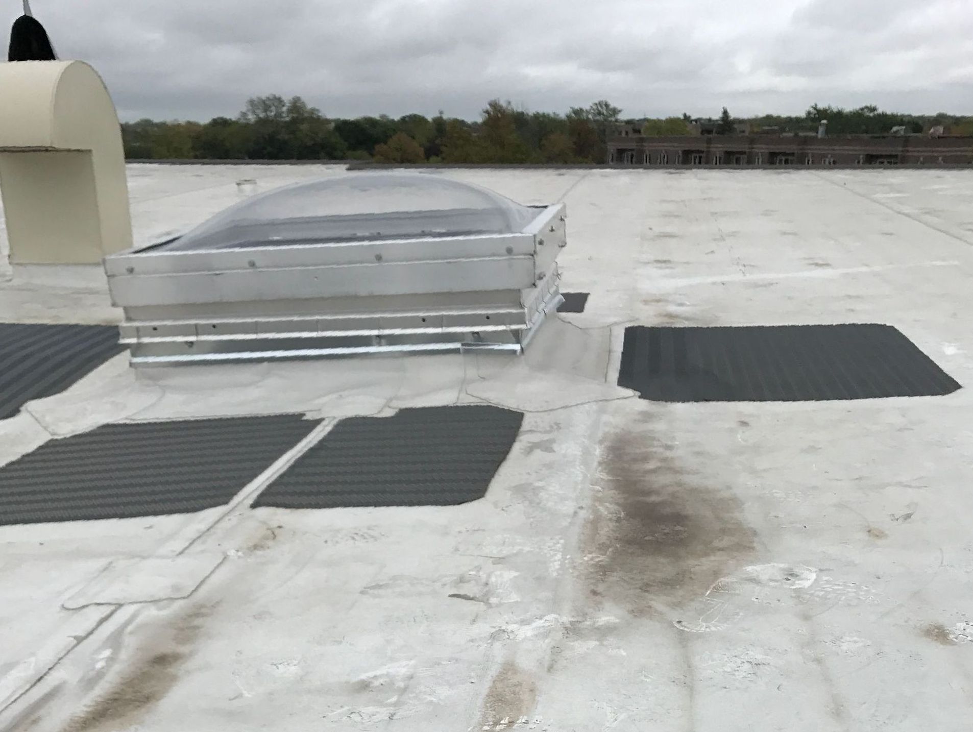 TPO roof membrane, Des Plaines, IL