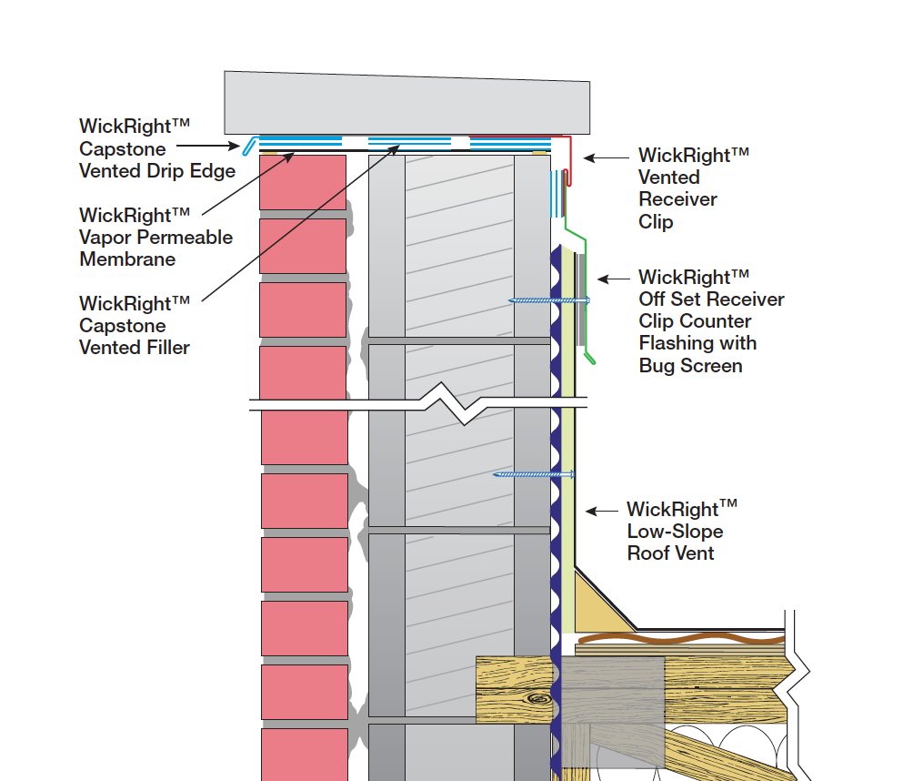 Clay Coping with failing mortar joint on bell in Edgewater, Chicago