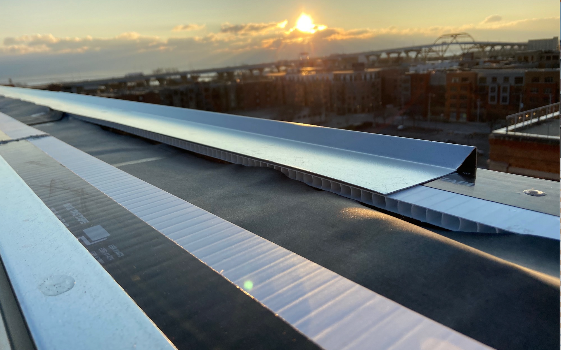 TPO roof membrane, Des Plaines, IL
