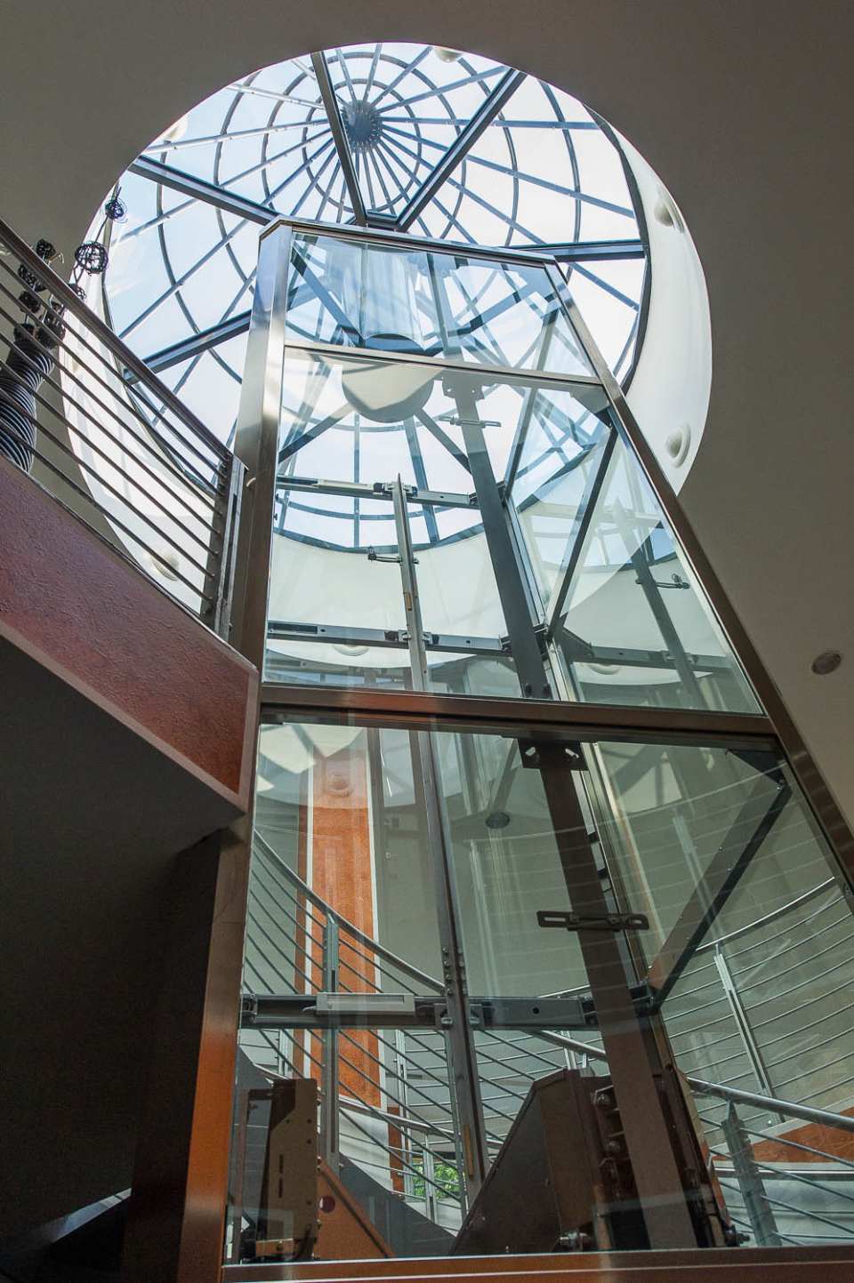 Ascensore trasparente