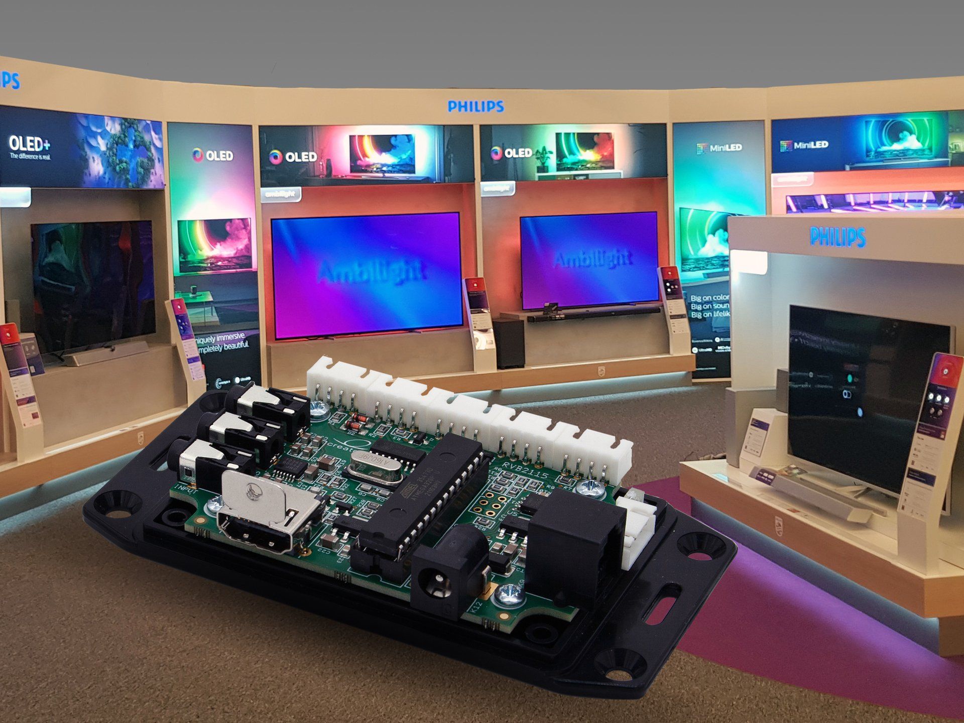 Philips, TV en Soundbar experience