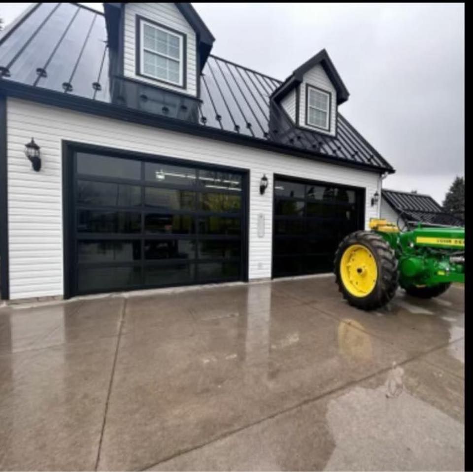 Modern House Garage Doors — Mt Airy, NC — Foothills Garage Doors