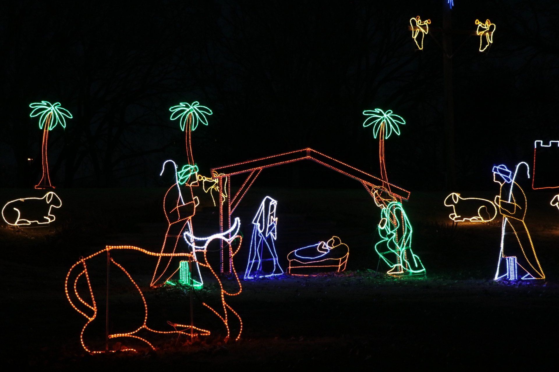 Jesus, Mary and the wise men