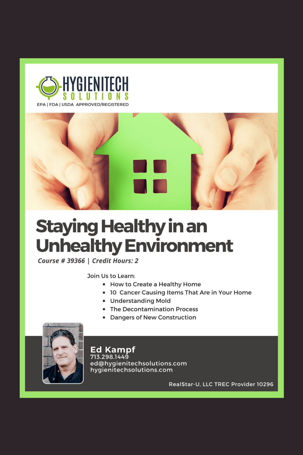 Staying Healthy Realtor Course
