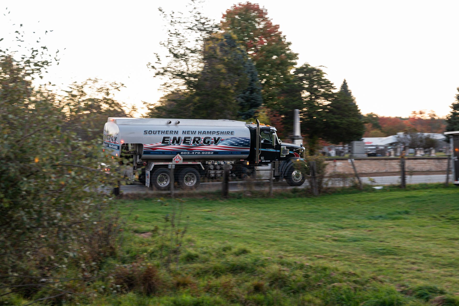 Tanker truck with