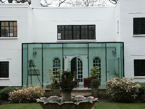 glass outer building