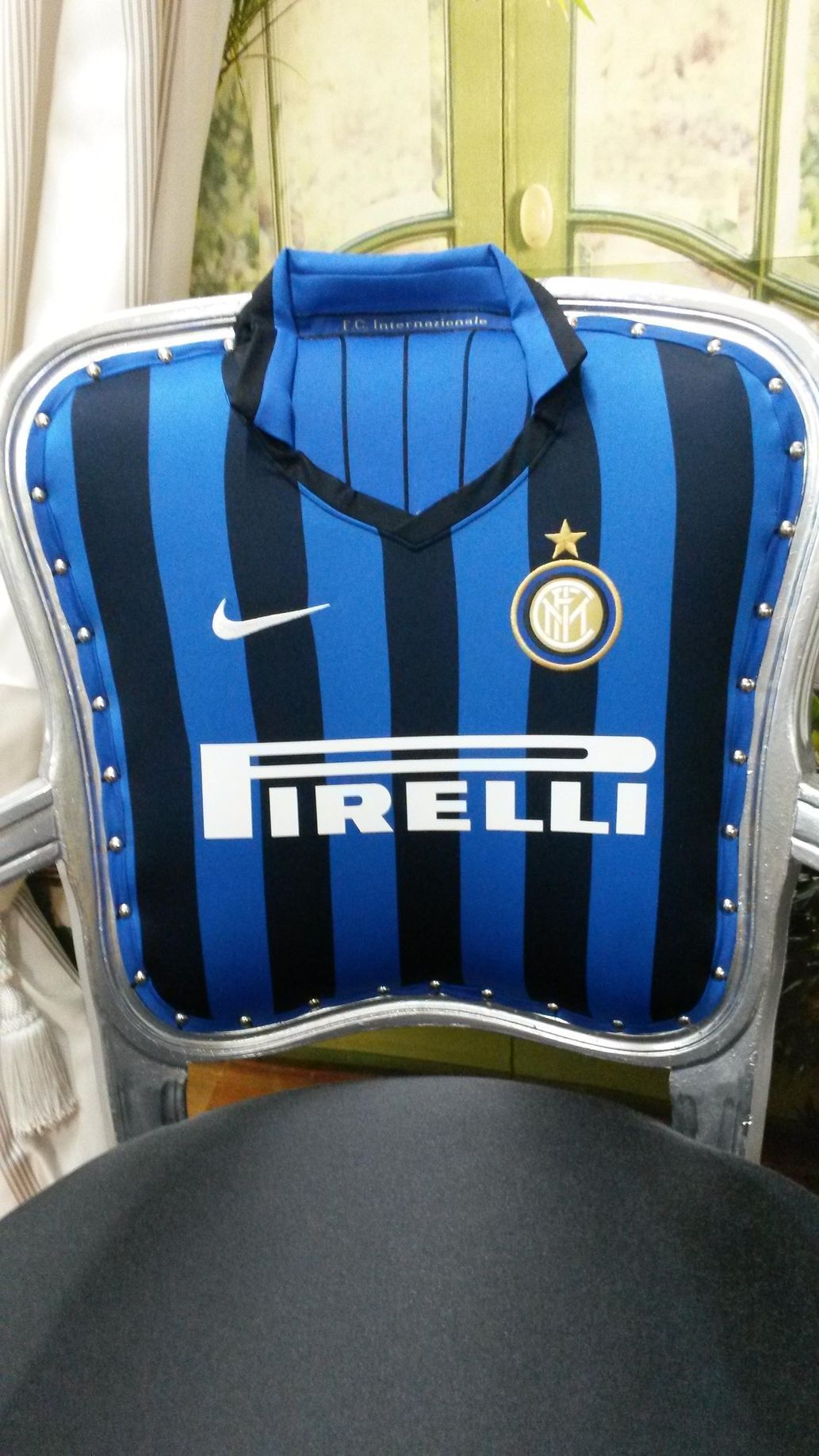 schienale sedia sportiva