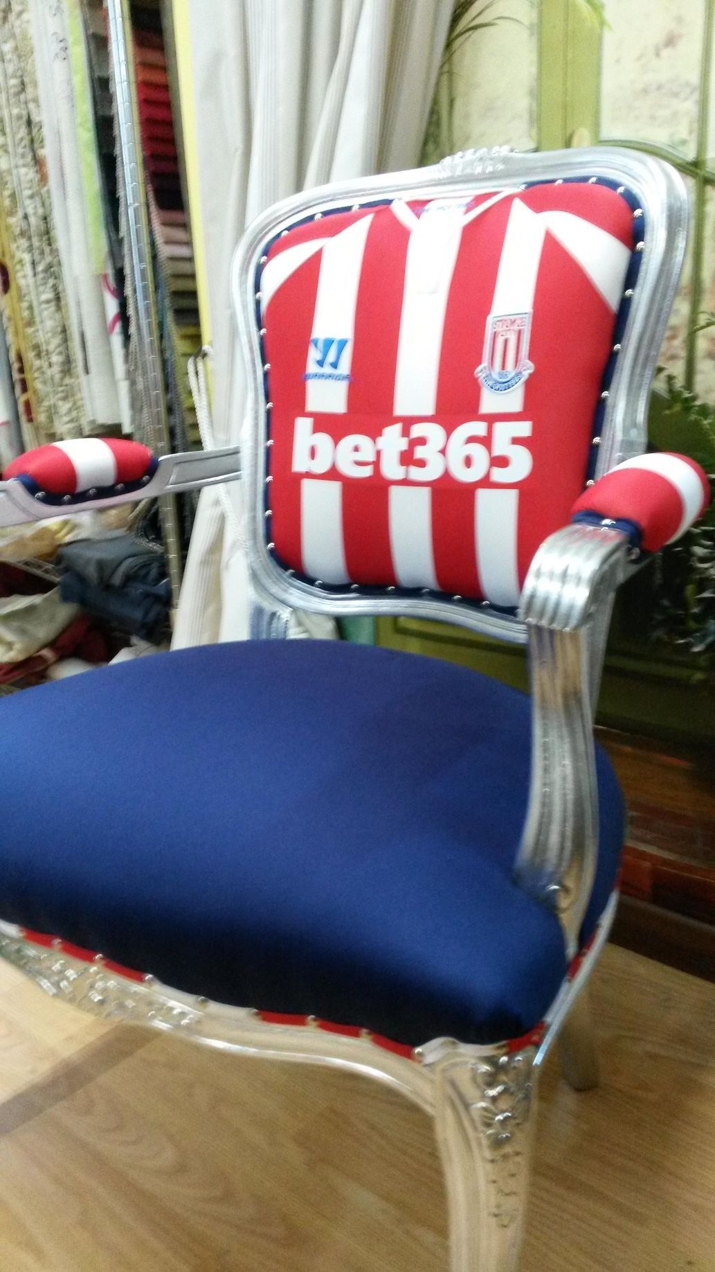 sedia imbottita sportiva