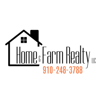 House logo with Home and Farm Realty text