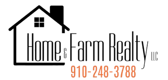 House logo with Home and Farm Realty text