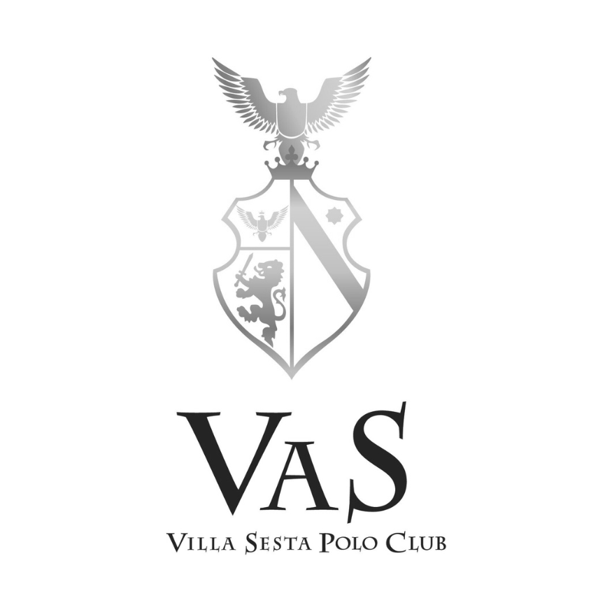 A logo for the villa sesta polo club