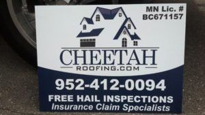 Cheetah Roofing Banner — Waconia, MN — Cheetah Roofing