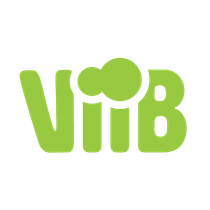 The word viib is written in pink and purple on a white background