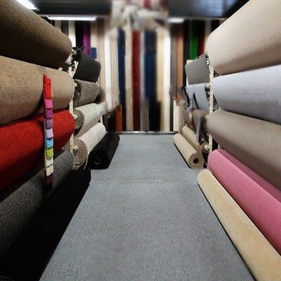 Multi Colored Carpet Sample Rolls — Rug Cleaner and Repairs in Memphis, TN