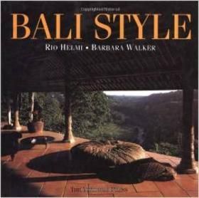 A book titled bali style by barbara walker