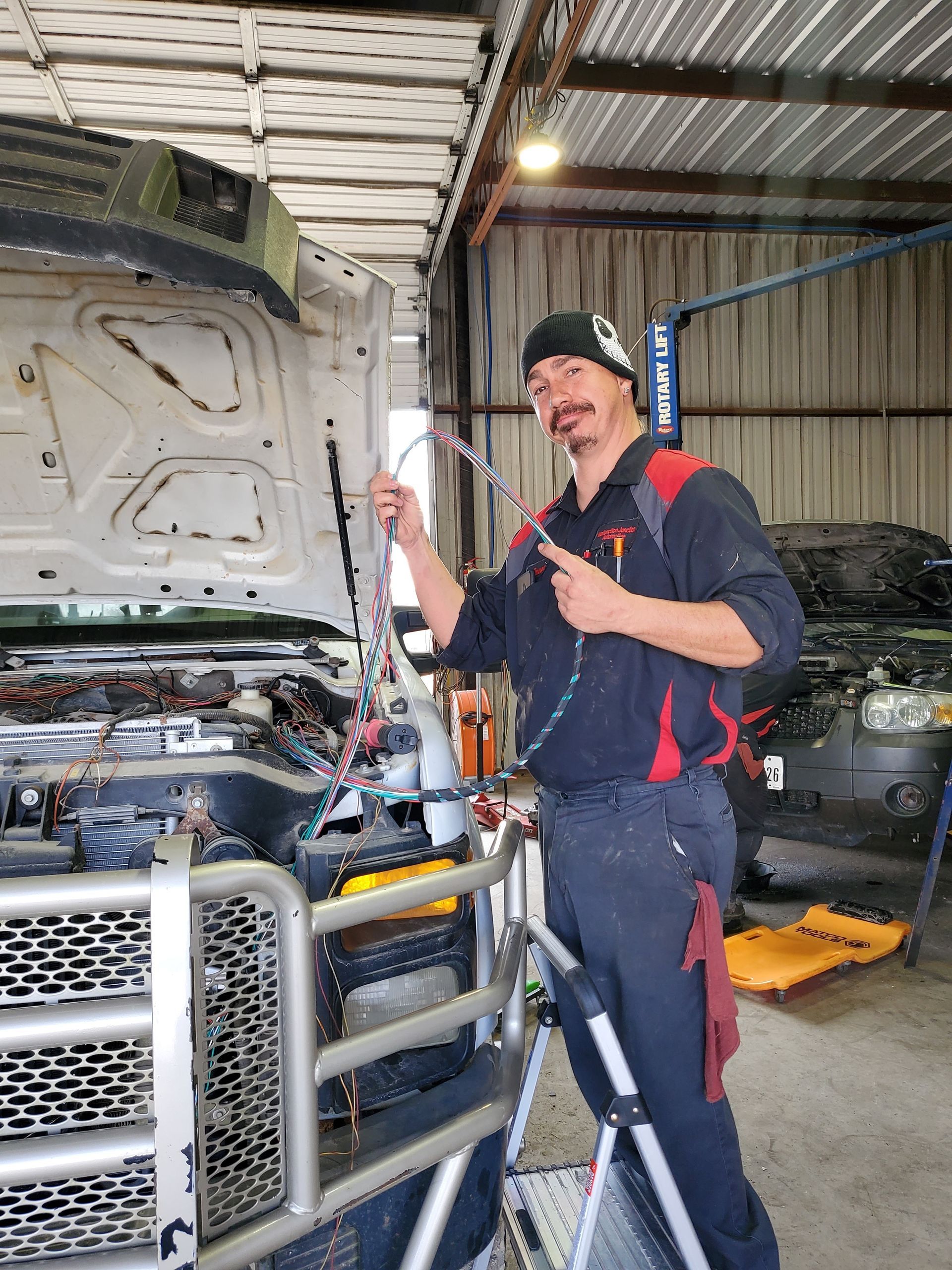 Rewiring electrical on an F250 Diesel truck