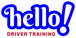 logo hello! driver training