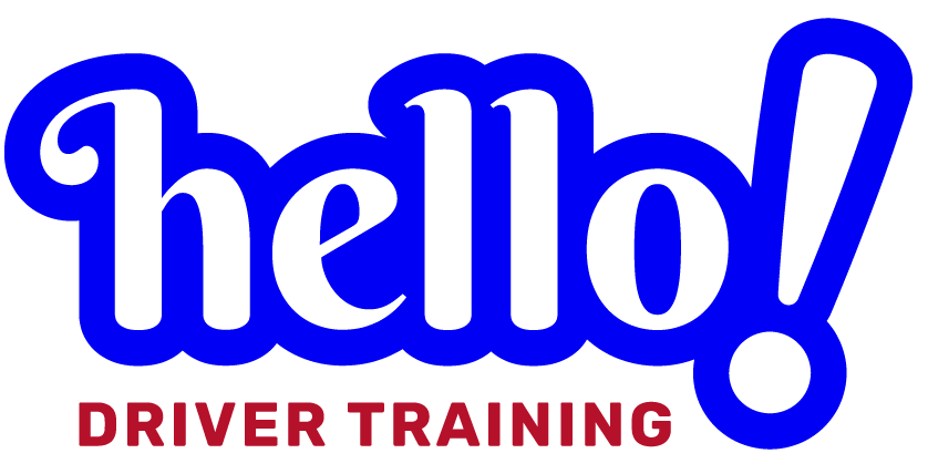 logo hello! driver training