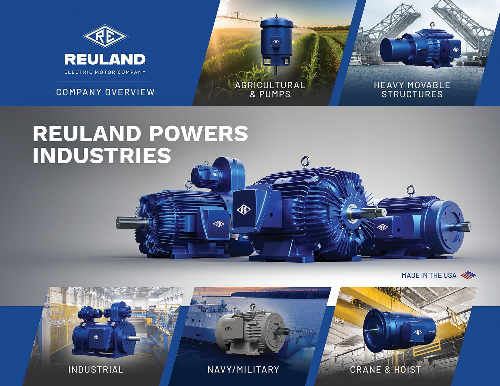Blue reuland motors with markets