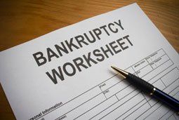 bankruptcy worksheet
