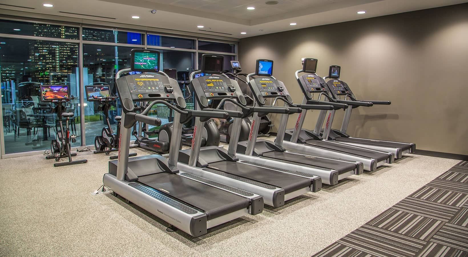 24-Hour Fitness Center  with Treadmills | Skyhouse Buckhead
