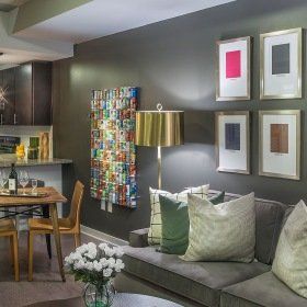 Upscale Designed Livingroom | Skyhouse Buckhead