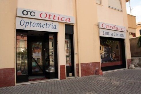 Entrata dell'ottica