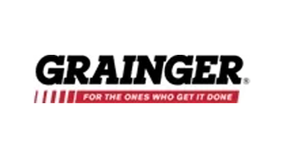 Grainger logo with black text on white background and tagline 
