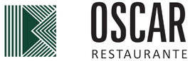 Logotipo do Oscar Restaurante em texto preto sobre fundo branco.