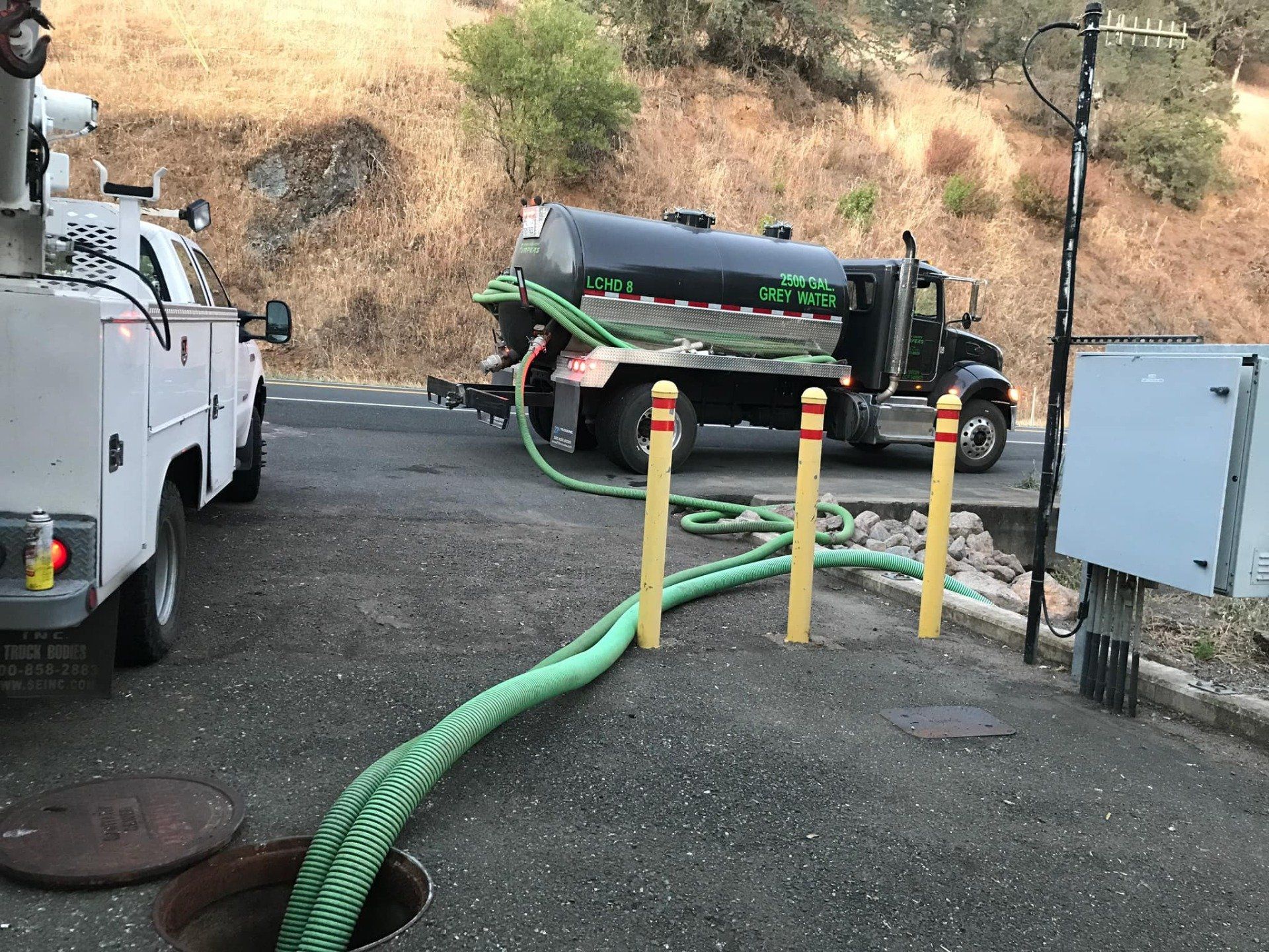 Cleaning A Septic Tank — Lower Lake, CA — Lake County Pumpers
