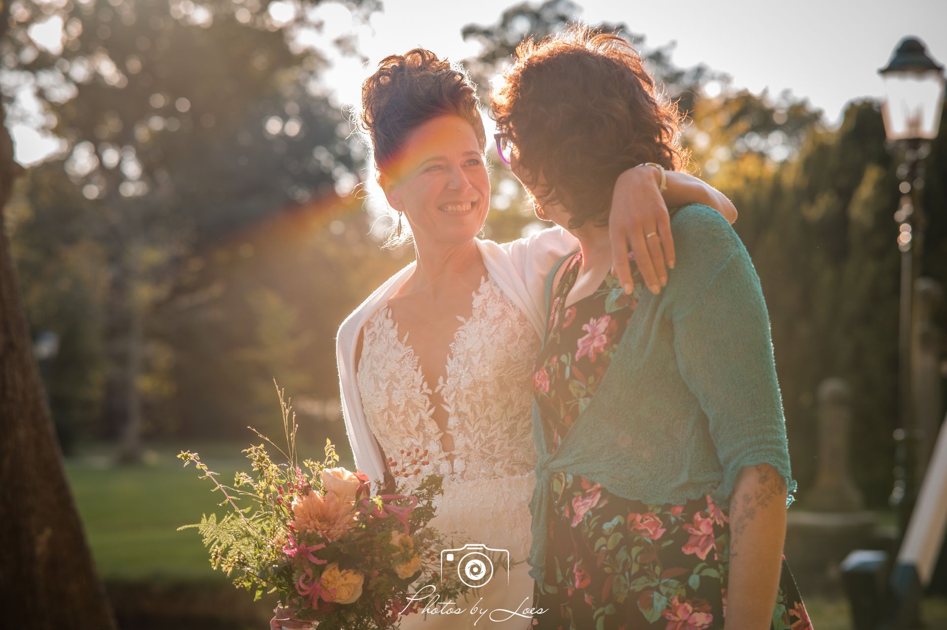 ceremoniemeester en bruid