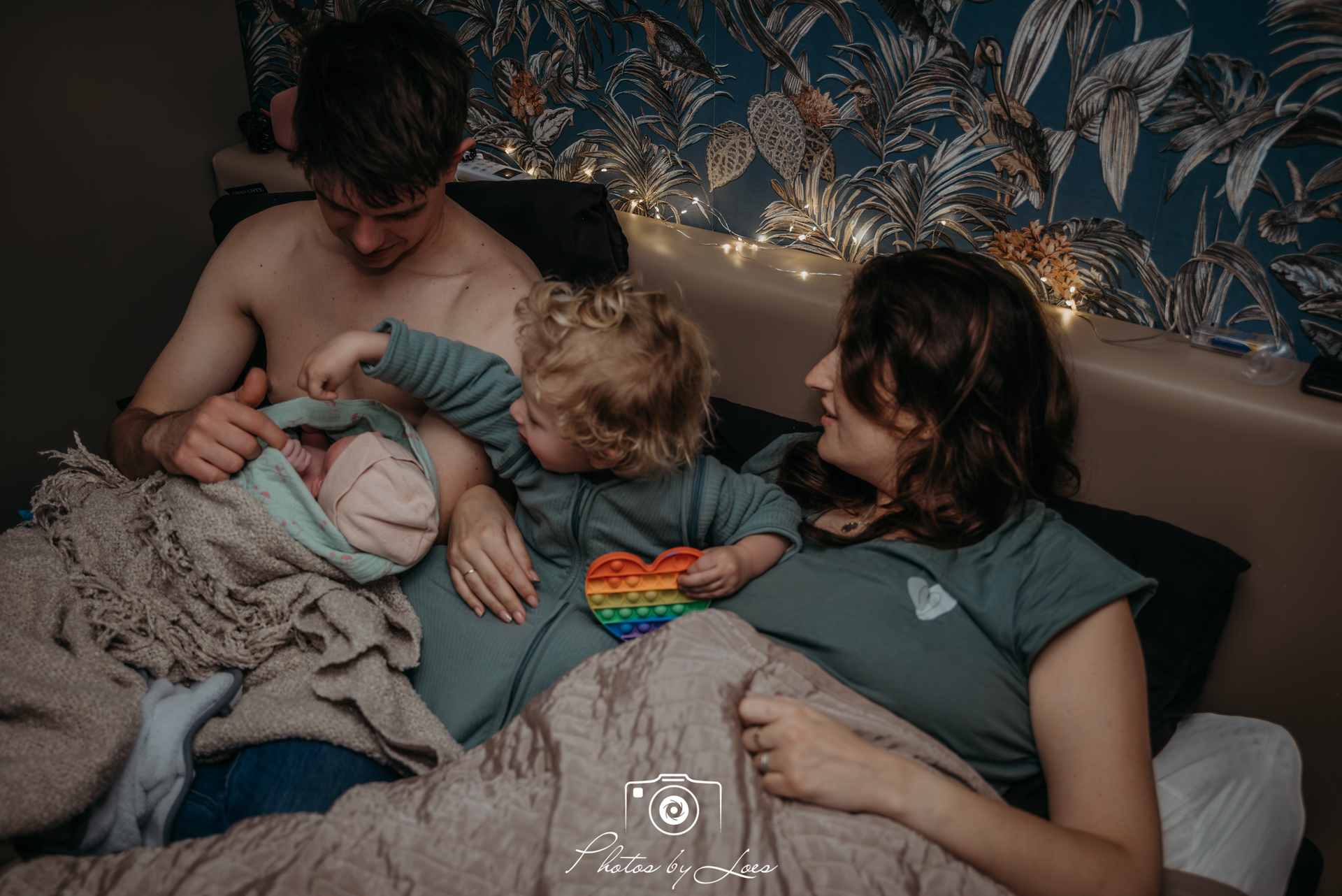 ontmoeting broertje en zusje