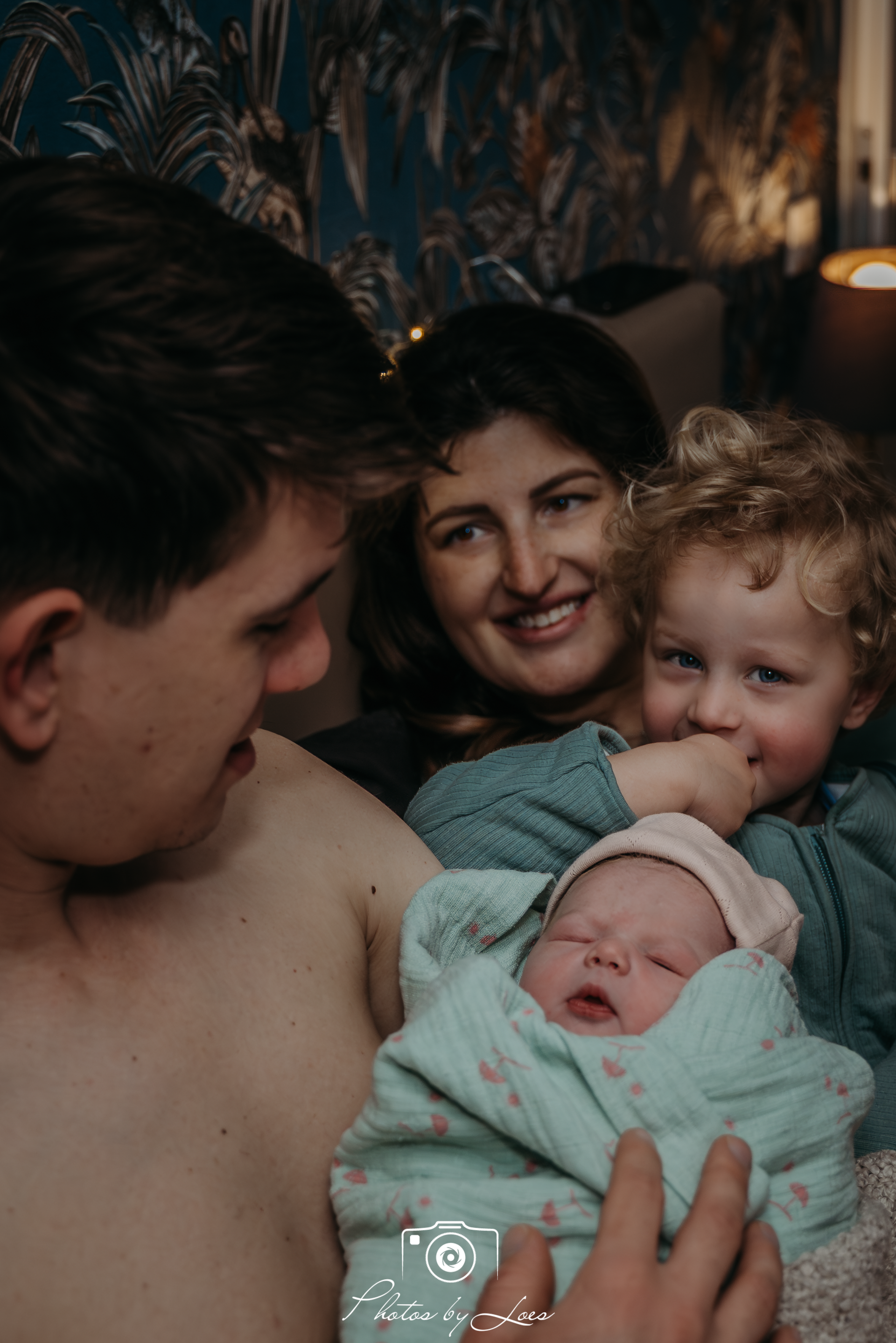 ontmoeting broertje en zusje