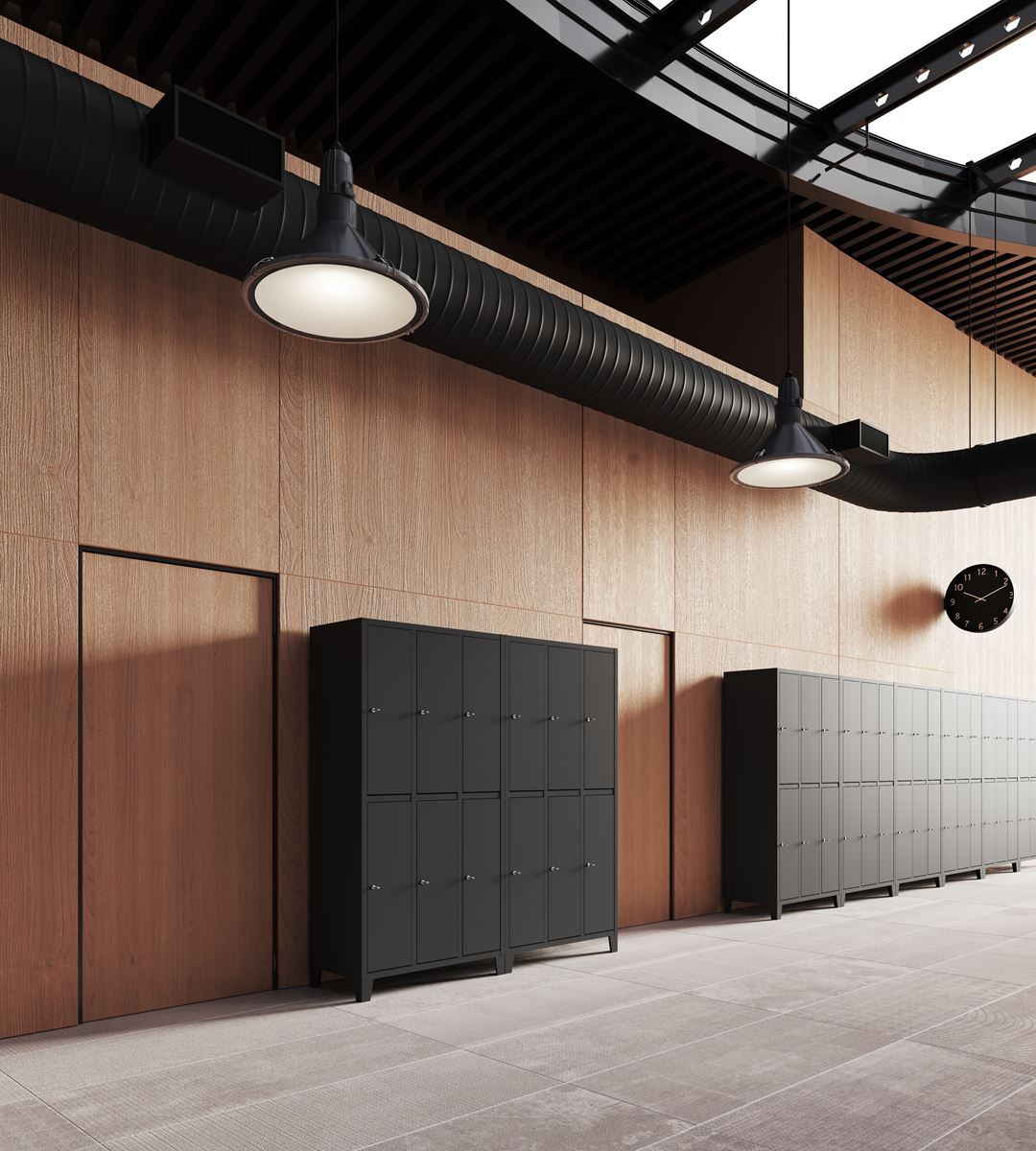 Armadietto spogliatoio ad 8 posti multi vano