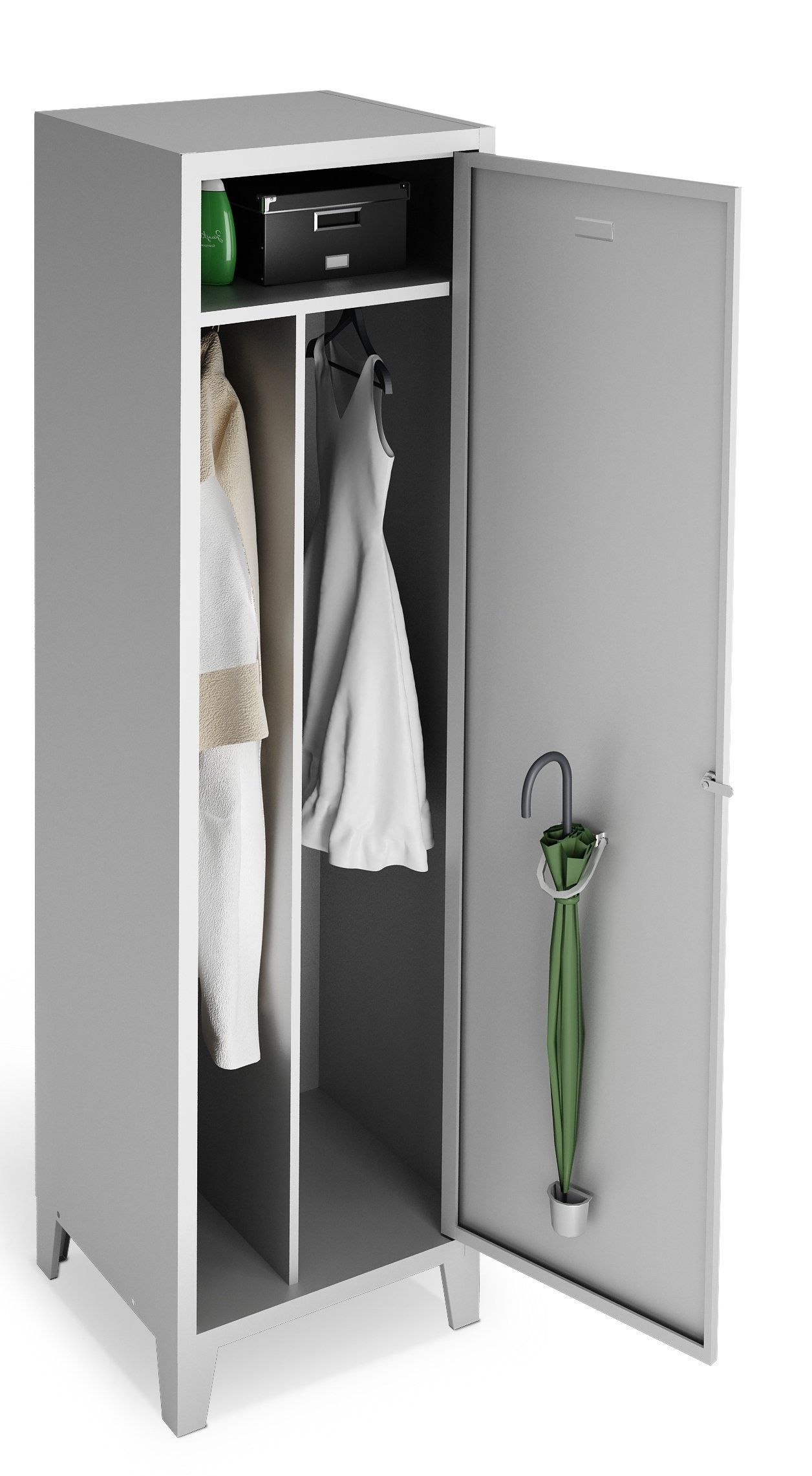 Armadietto spogliatoio metallico a norma