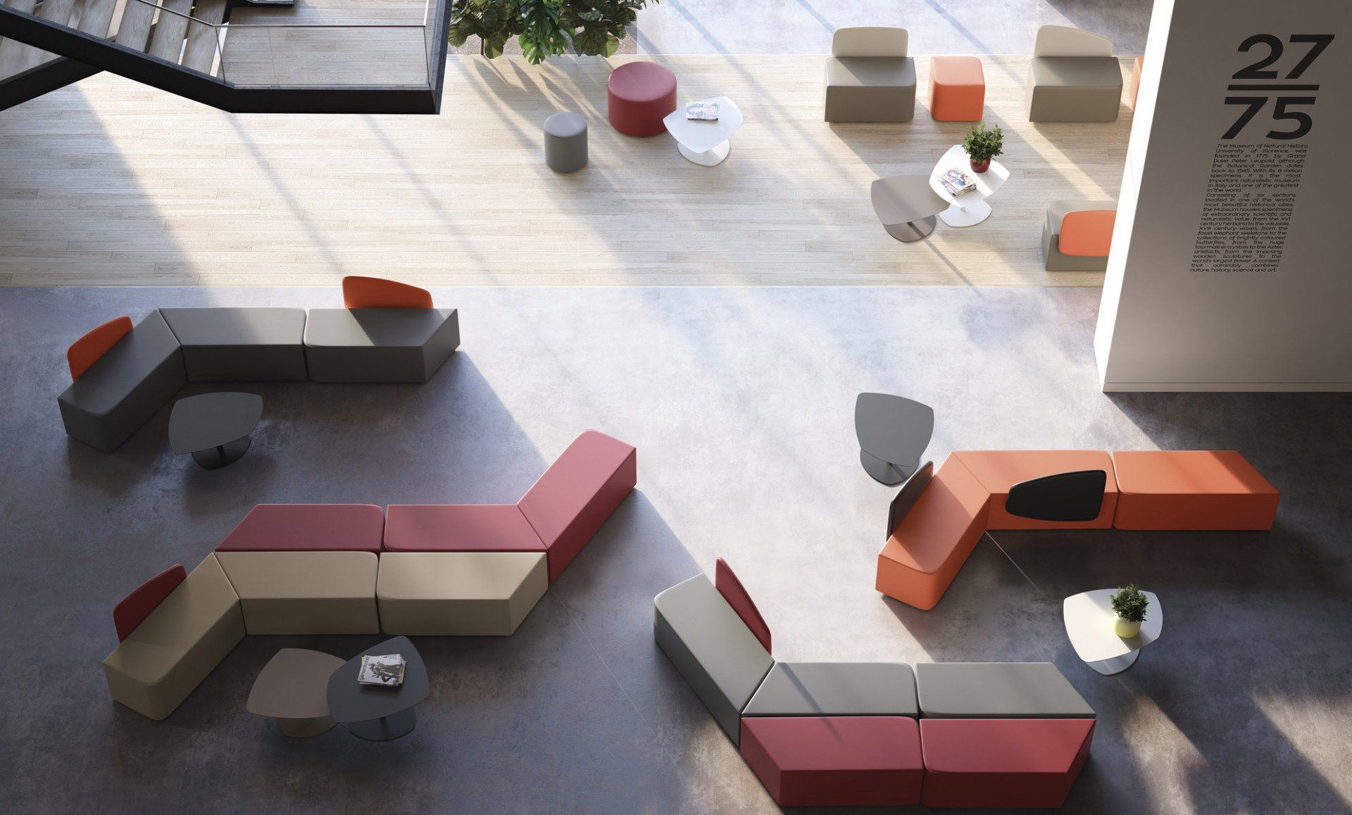 Attese per ufficio componibili Novara