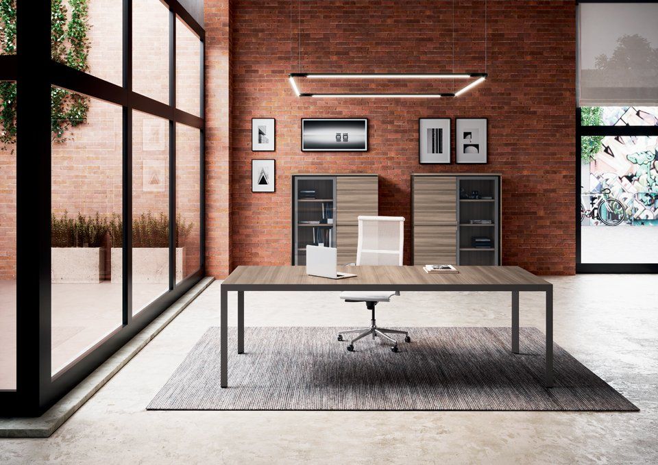 Scrivania direzionale D1 Colombini Alfa