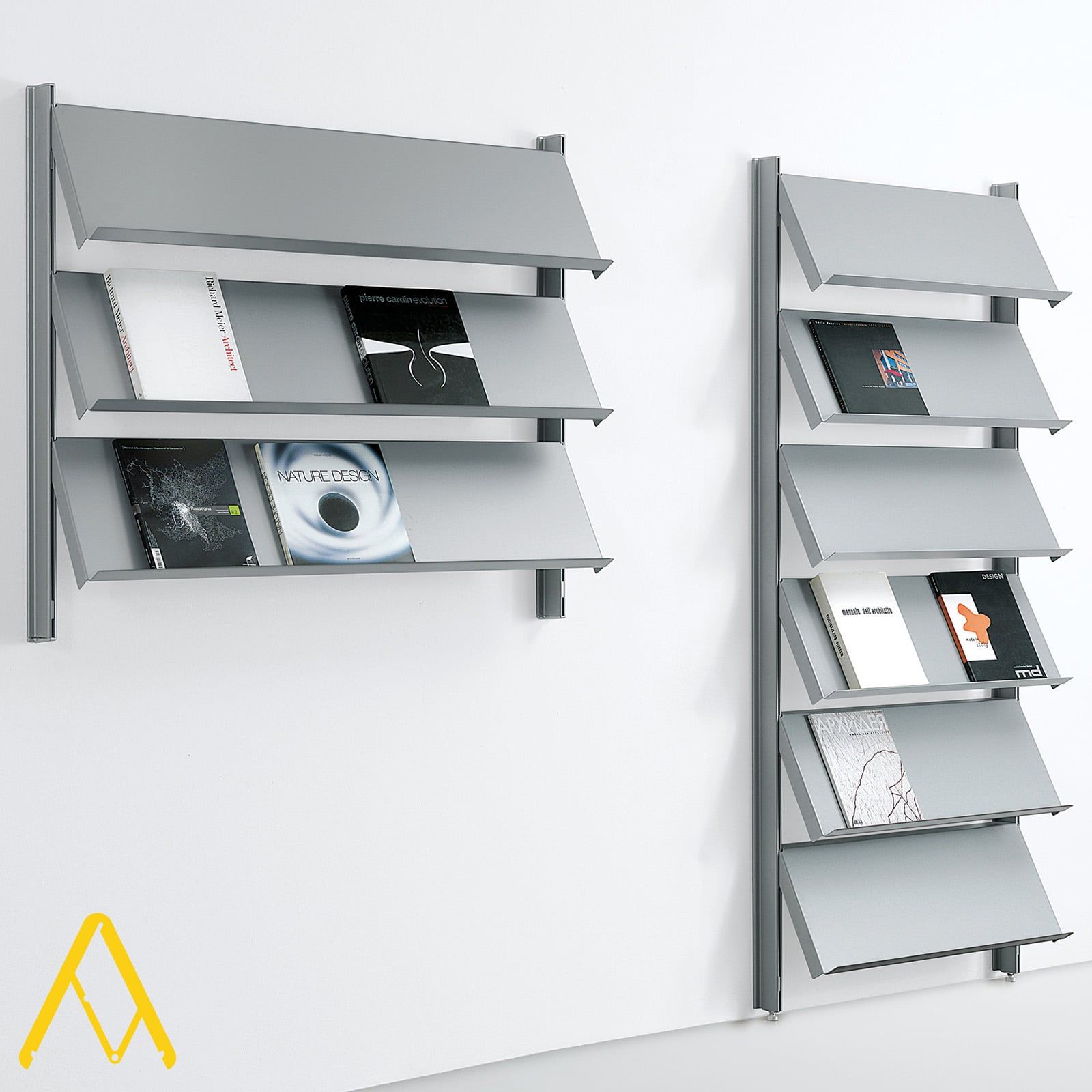 Espositore scaffale a parete