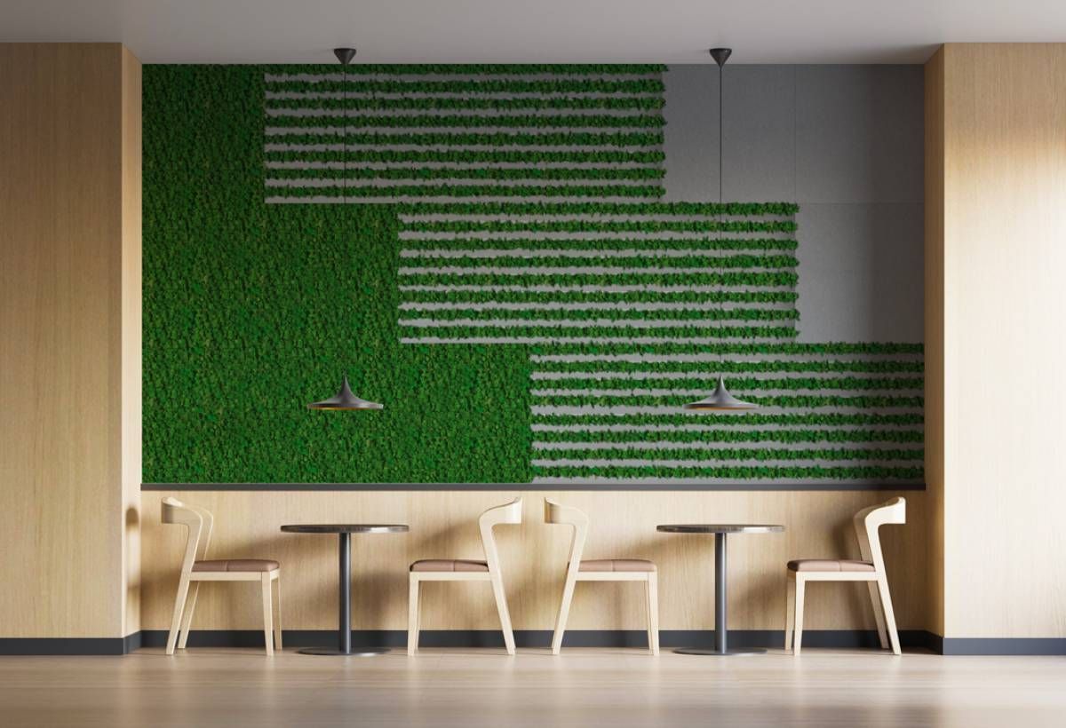 Giardini interni verticali per ufficio Novara