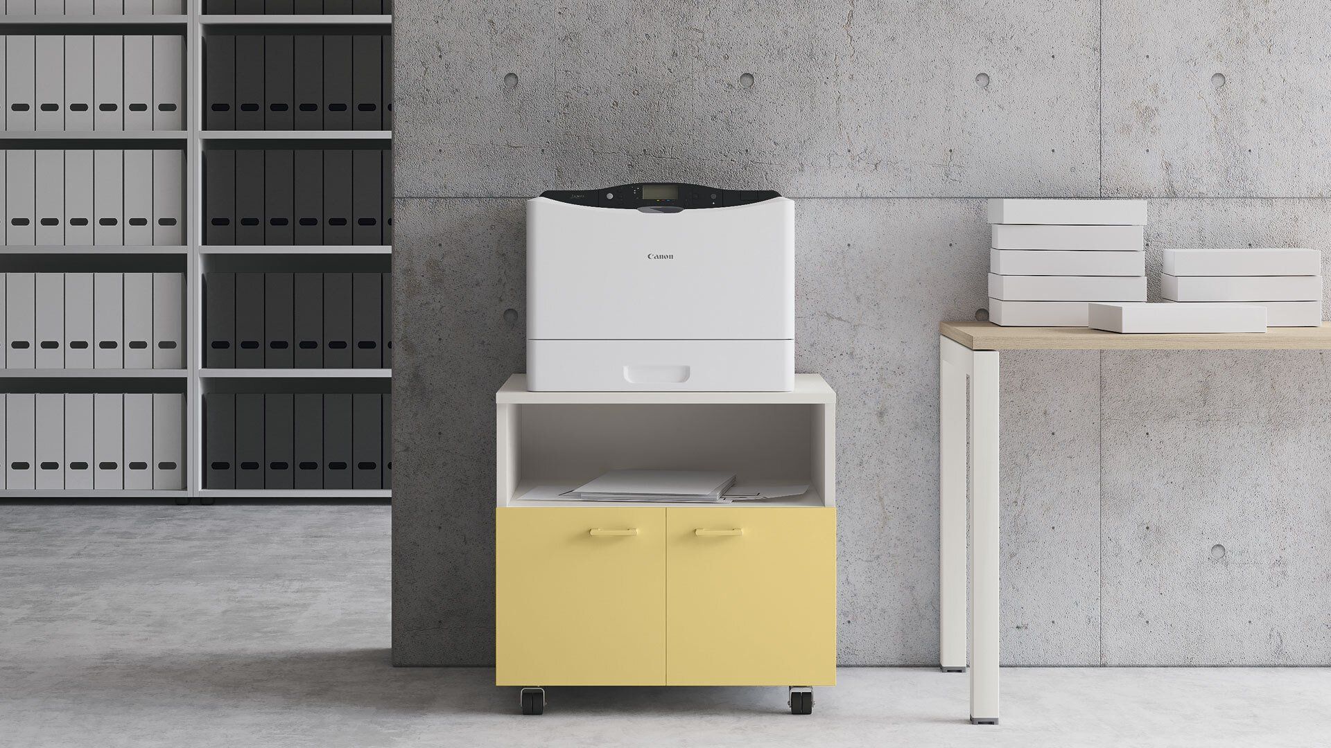 Mobile porta fotocopiatore