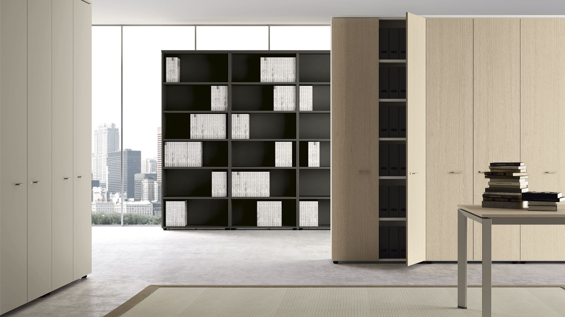 Pareti attrezzate uffico Arona