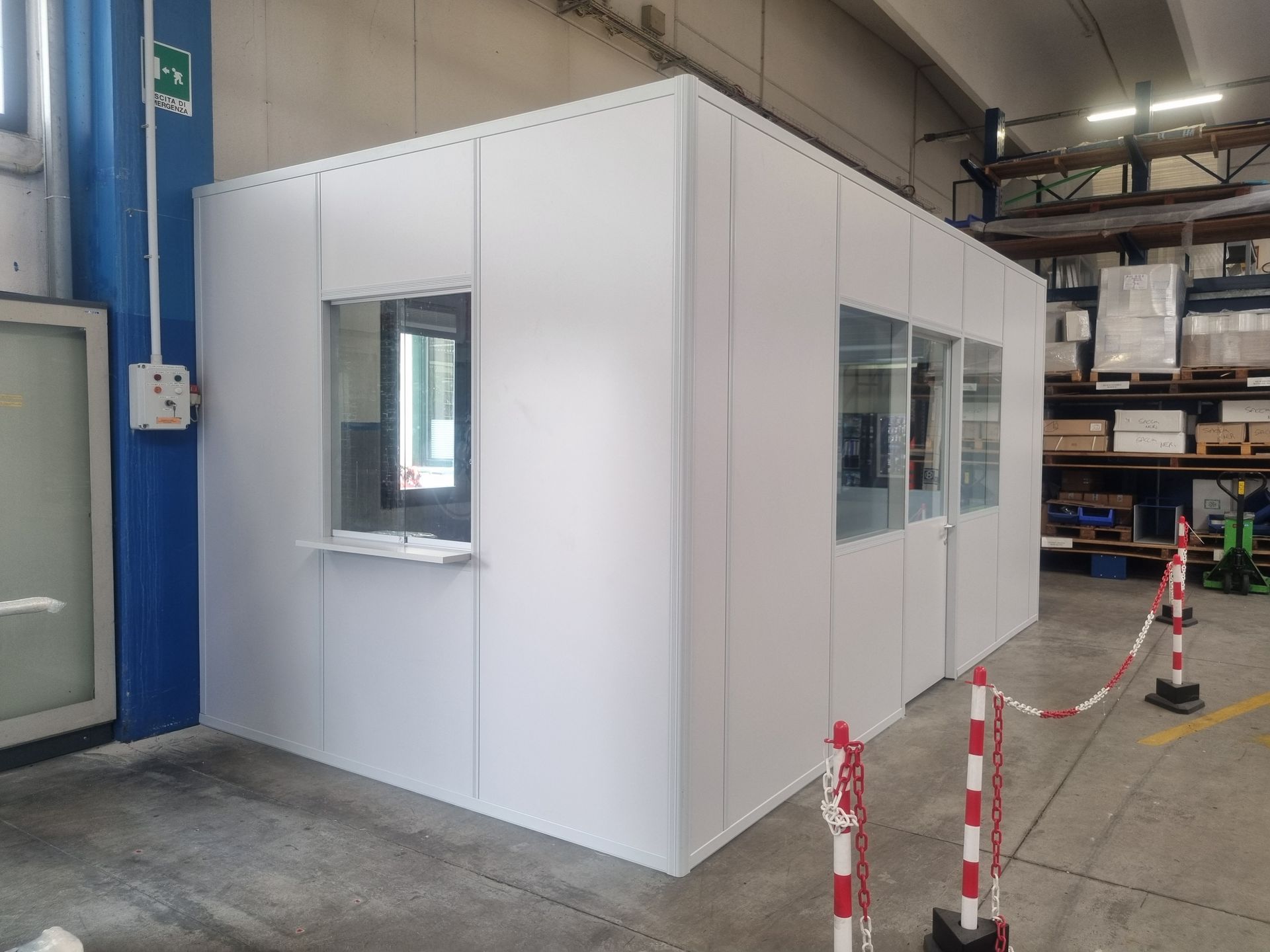 Tenda scorrevole in tessuto