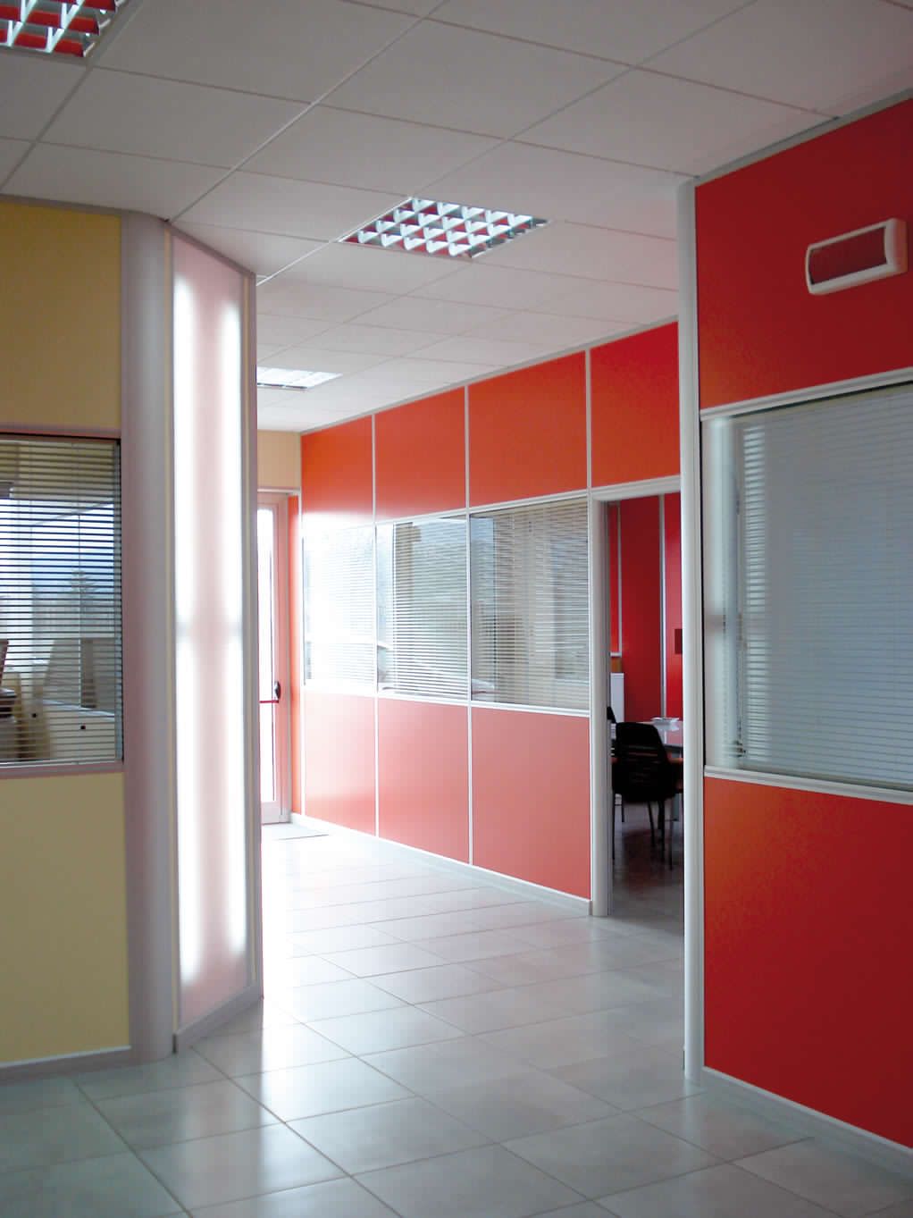 Parete divisoria per ufficio Magenta