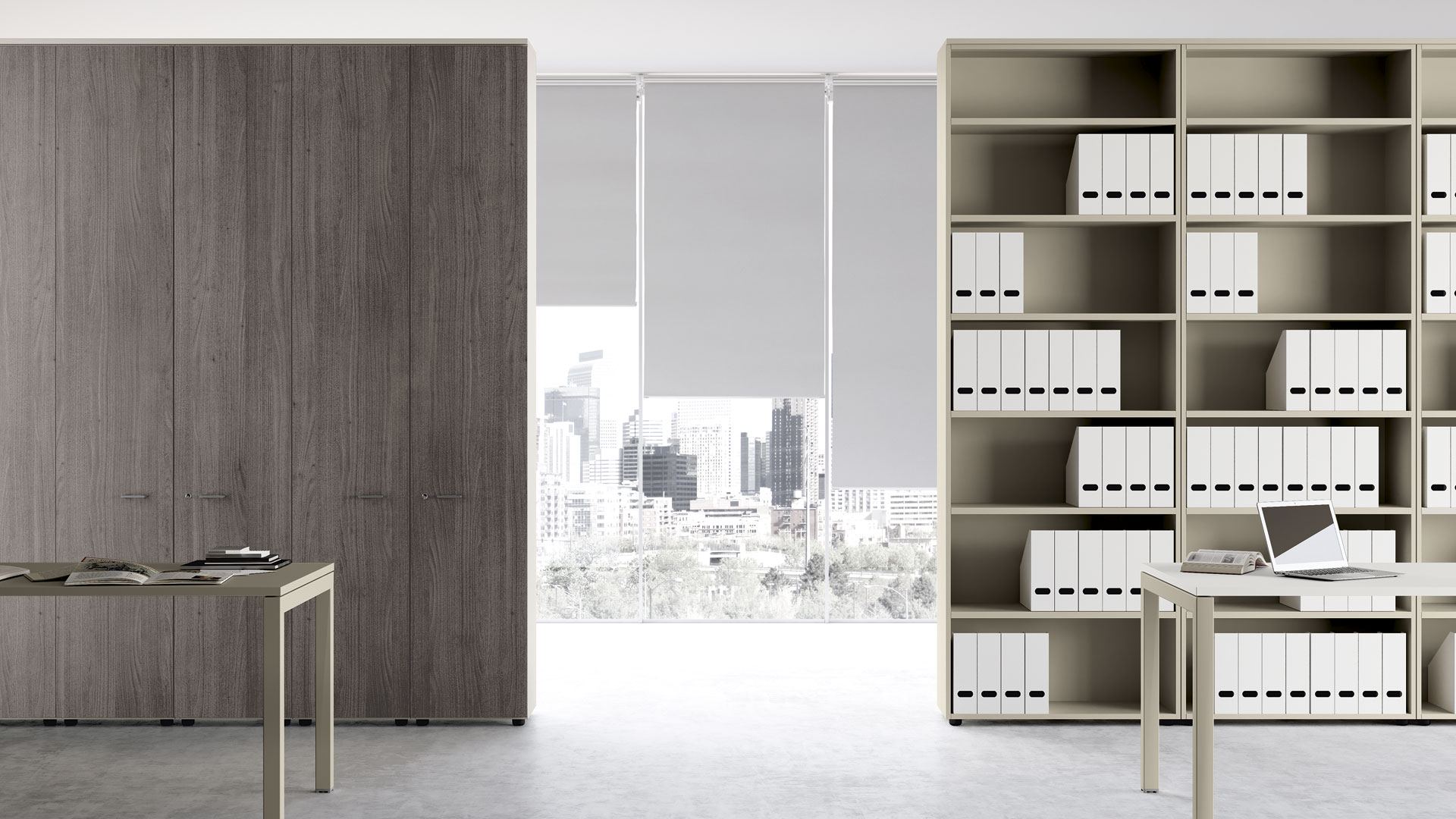 Pareti attrezzate uffico Valenza