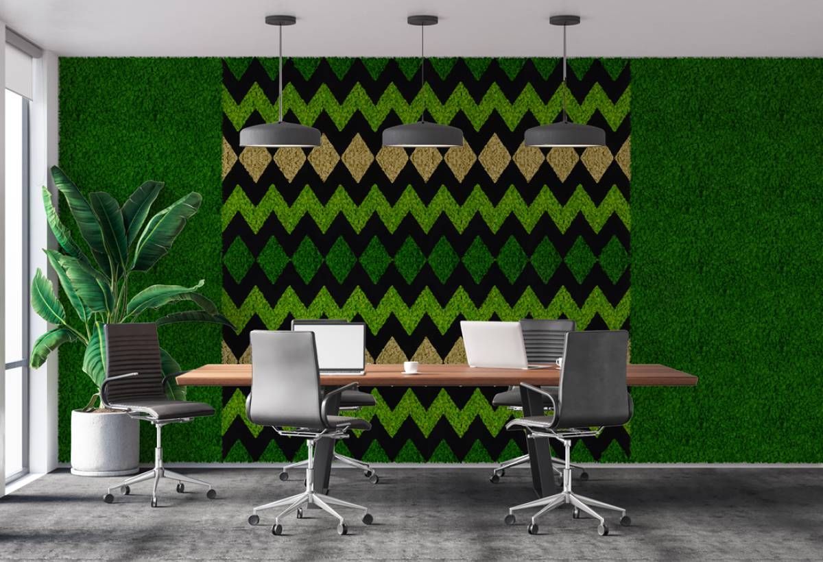 Parete vertcale in verde stabilizzato Novara