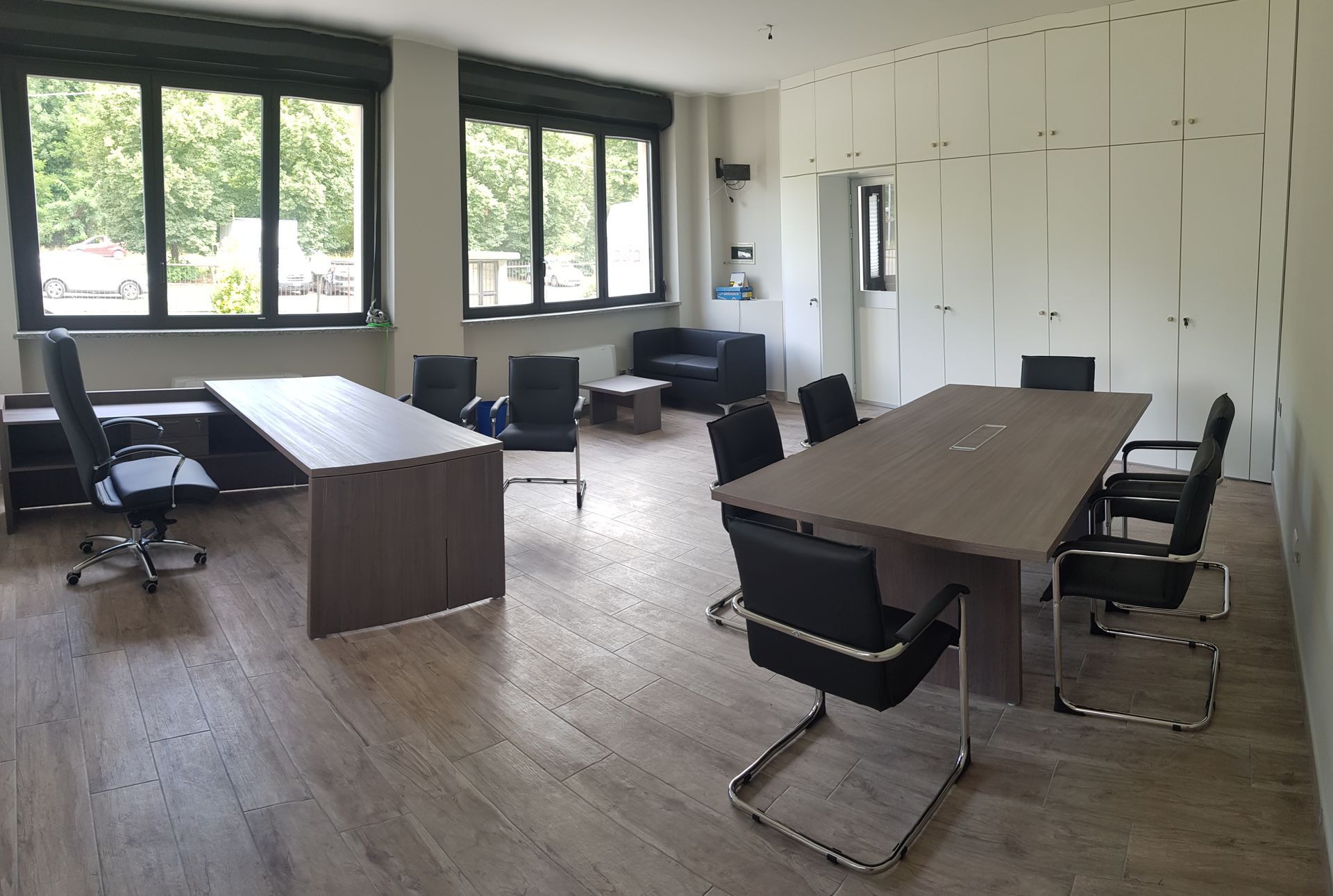 Pareti attrezzate per ufficio