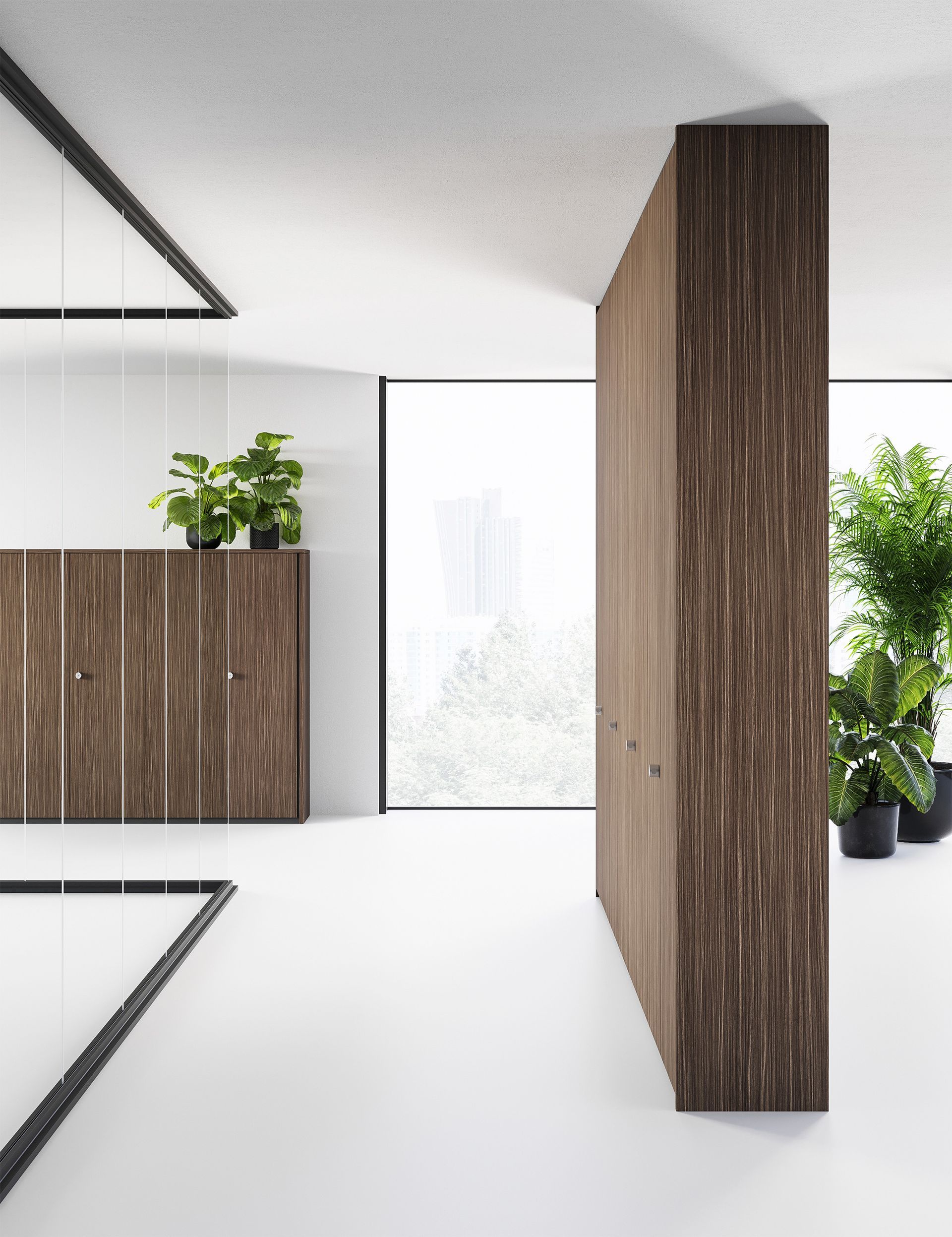 Pareti attrezzate uffico Magenta