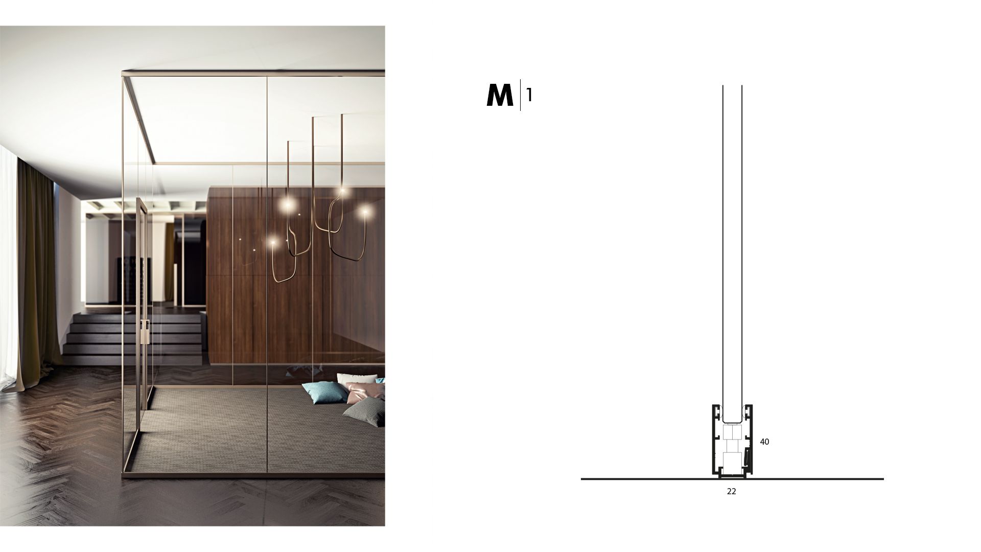 Pareti divisorie ufficio Trecate