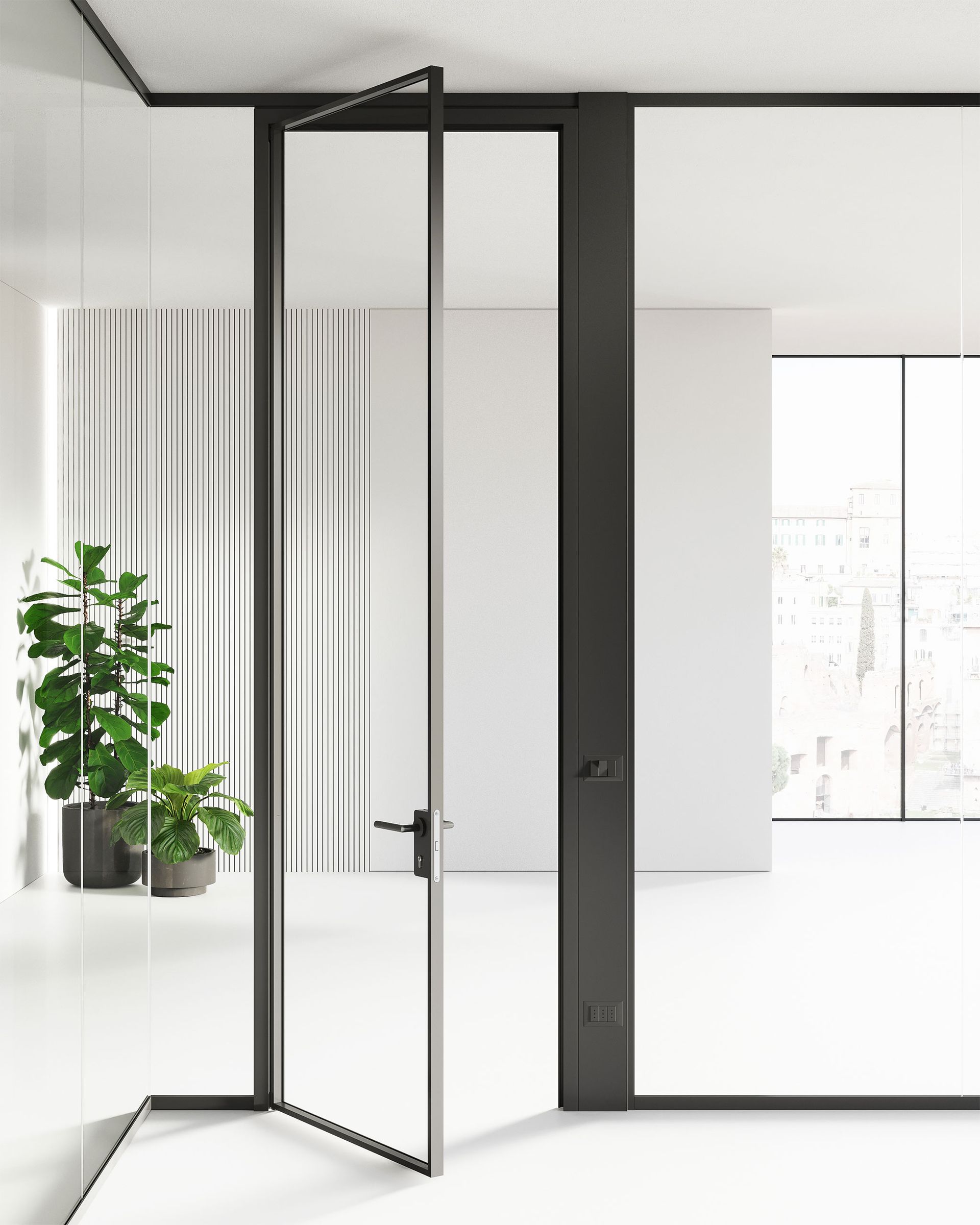 Pareti divisorie ufficio Borgomanero