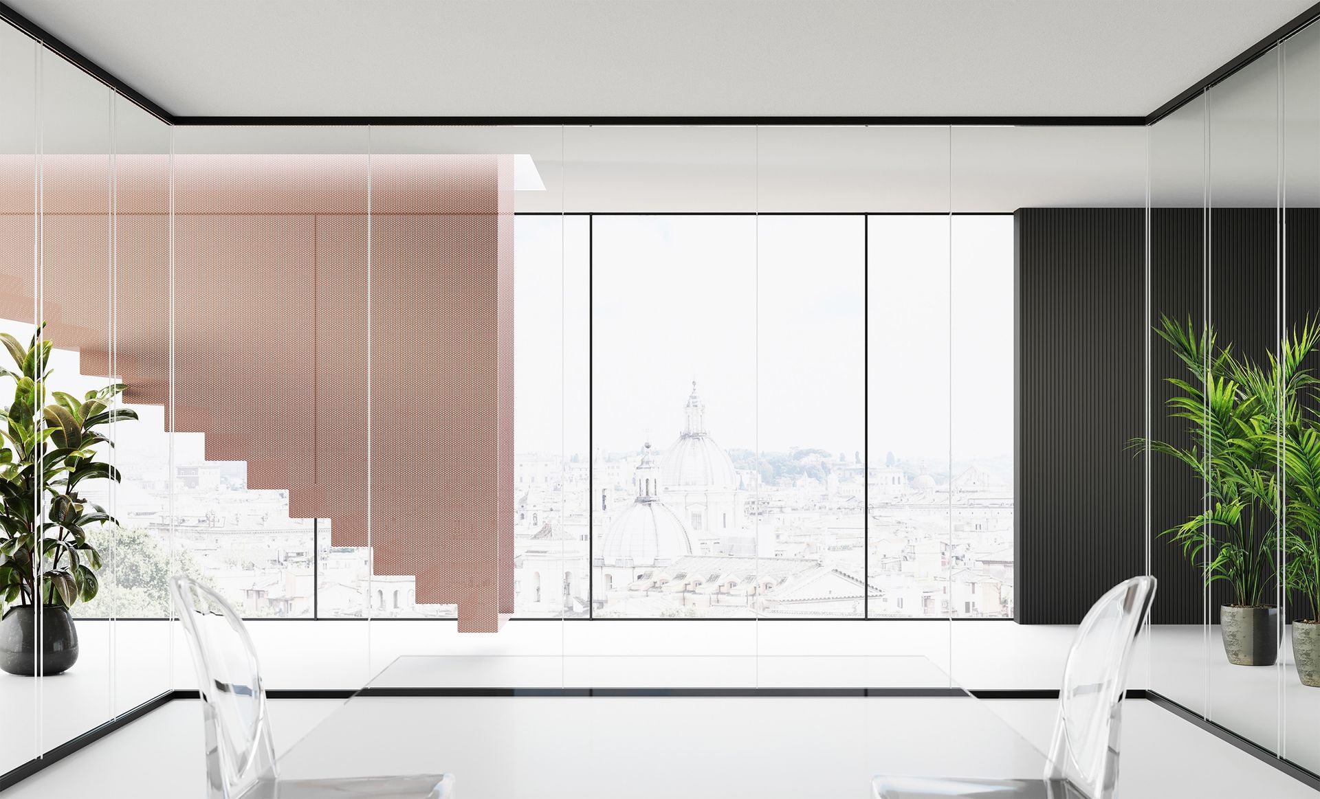 Pareti divisorie ufficio Castelletto Ticino